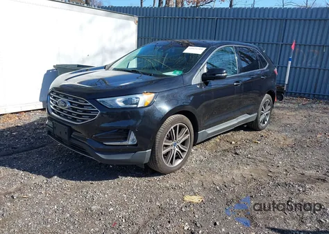 2019 Ford Edge Titanium из США, поврежденный, VIN 2FMPK4K98KBB39866